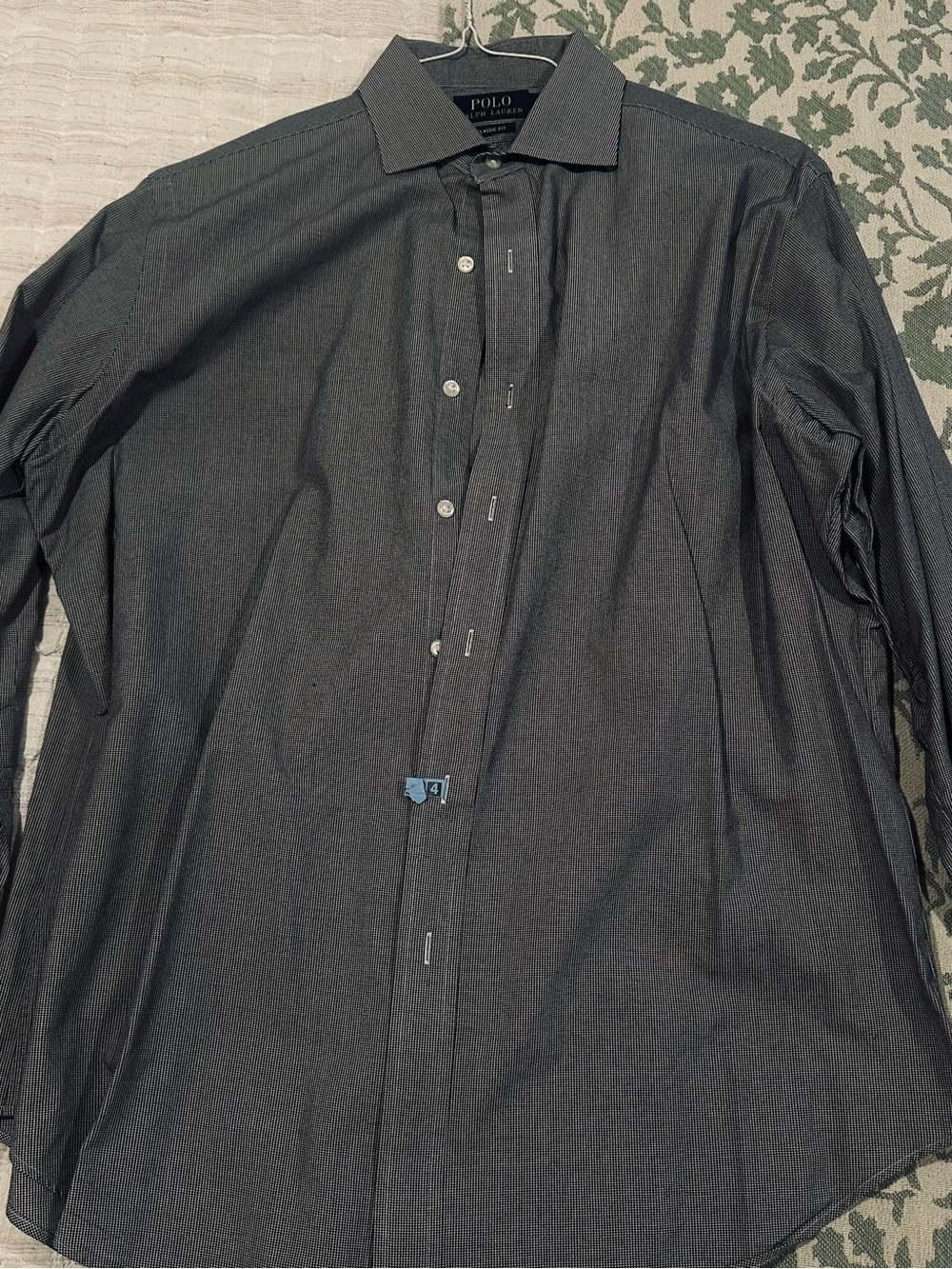 Ralph Lauren Men's Dark Gray Dress Shirt